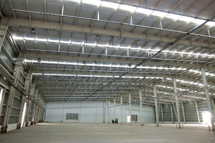 Marco de acero ligero para taller industrial y edificio de almacén