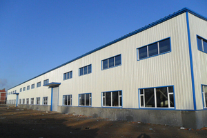 Edificio de acero estructural prefabricado para el taller de producción